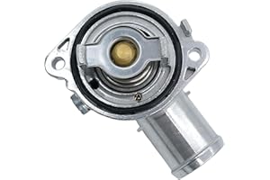 Torquizo Aluminum Thermostat Housing compatible with Chrysler Town Country 2011-2016 Dodge Grand Caravan Journey 2011-2018 Ram ProMaster 1500 2014-2021 Engine -OE# 5184570AH 902-3036