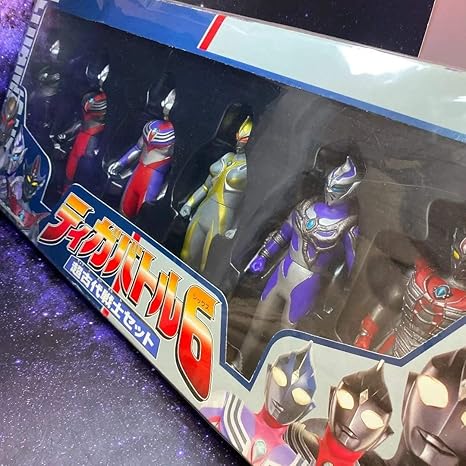 Amazon ティガバトル6 超古代戦士セット ウルトラマンティガ ザファイナルオデッセイうるとらまん 円谷プロダクション 不朽 名作 アニメ 萌えグッズ 通販