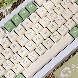 Akko Keycaps Set, Matcha Bear OEM Profile 122-Key