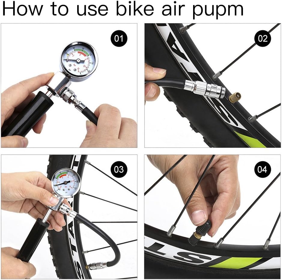 Mountainbike Fahrrad Federung Pumpe Hochdruck Luft Gabel Schock MTB