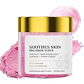 Dark Spot Exfoliating Scrub–Soothes Skin Pre-Shave Scrub for Dark Spots & Dry Skin–Gently Buffs & Soothes Sensitive Skin, Suitable for Face & Body, 60 ml /2.12 Oz