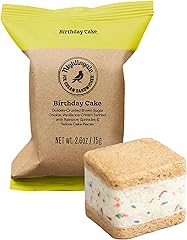 Nightingale Ice Cream Sandwiches, Birthday Cake Ice Cream Sandwich, 2.6 Ounce