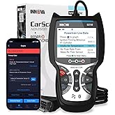 Innova 5210 OBD2 Scanner & Engine Code Reader, Battery Tester, Live Data, Oil Reset, Car Diagnostic Tool for Most Vehicles, B