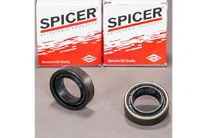 NATIONAL DRIVETRAIN AXLE INNER TUBE SEAL KIT (UPGRADED) - COMPATIBLE WITH FORD SUPERDUTY F250 F350 - DANA 50 60