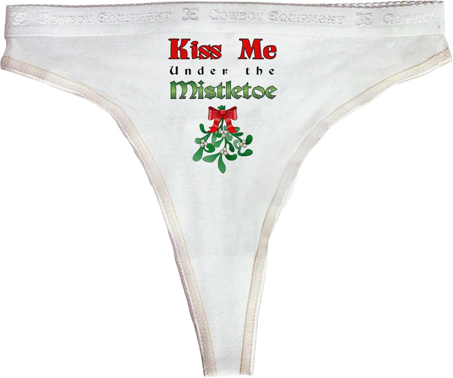 christmas thong