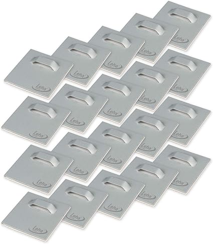 30 Piastre Con Occhiello In Acciaio Inox M5 + 60 Viti - Ganci Fissaggio Per Tenda Da Sole, Kayak E Accessori