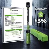 ETOOLAB Torque Wrench 3/8 Drive 5-70 N·m 72-Tooth - Dual Scale view 4