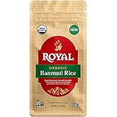Royal Organic Basmati Rice - 2 lb Bag | Long Grain White Rice - Perfect for Biryanis, Pilafs &amp; Curries - Cook on Stove Top