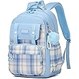 MUSEVOS Girls Backpack, Ideal School Backpack for Girls from Elementary to Teen Years, Kawaii Bookbag Cute Large Capacity