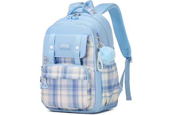 Girls Backpack, Ideal School Backpack for Girls from Elementary to Teen Years, Kawaii Bookbag Cute Large Capacity