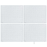 Daanxw 4 Pack Heavy Duty Steel Pegboard Garage