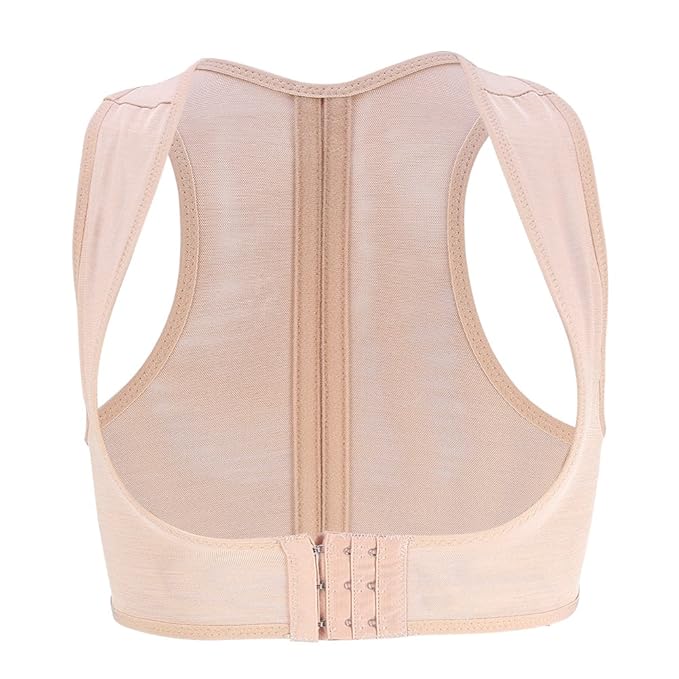 Chest Brace Up for Women, 4 Sizes Female Posture Corrector Chest Support Belt
