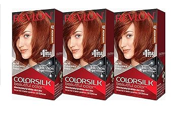 Amazon Com Revlon Colorsilk Beautiful Color Medium Auburn 3