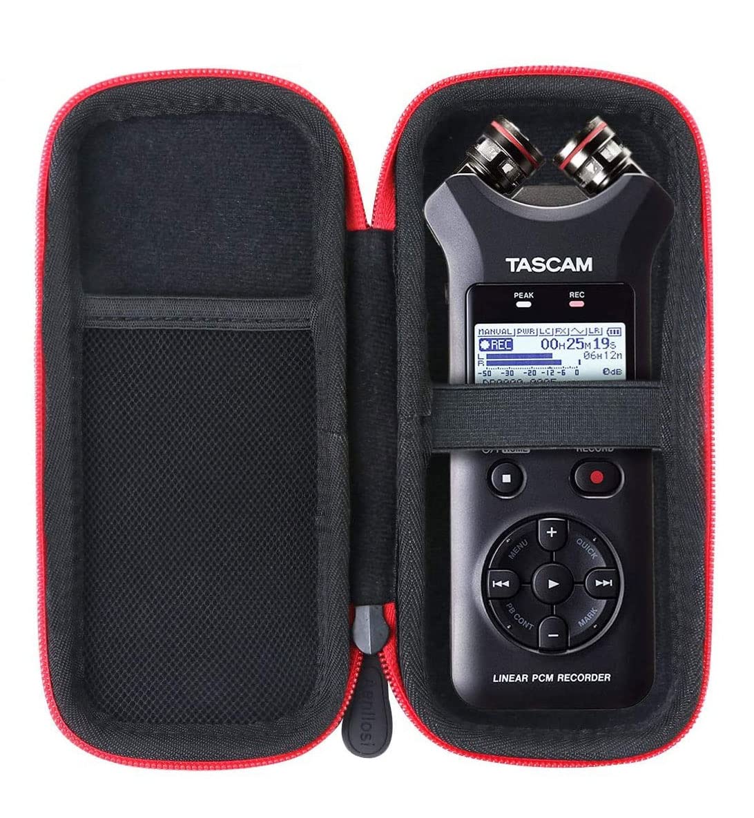 Aenllosi Hard Case Compatible with Tascam DR-07XP/DR-07X Portable Audio Recorder(Case Only) — image 1