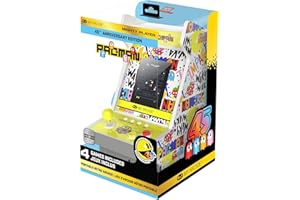 My Arcade Pac-Man 45th Anniversary Mighty Player: Pac-Man 45th Anniversary Console, Retro Games, Countertop Game, Illuminated