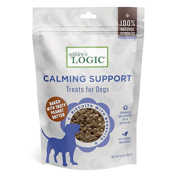 NATURE’S LOGIC BISCUITS WITH BENEFITS CALMING SUPPORT, 12OZ