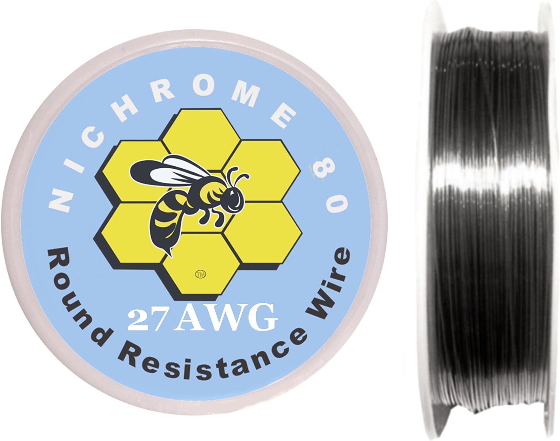 Kbee's 100 ft - 27 Gauge AWG Nichrome 80 Resistance Wire 100’ Length