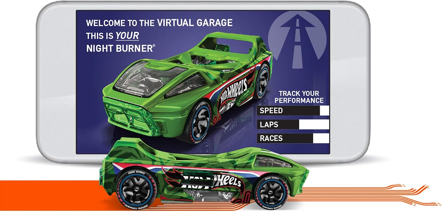 Hot Wheels Night Burner, Multicolor - Image 5