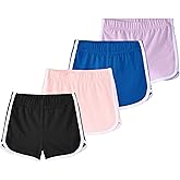 Garanimals Baby & Toddler Girl Dolphin Shorts - Machine-Washable Kid's Clothes - Size 0-6T - 4 Pack