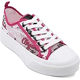 Karl Lagerfeld Womens Gilianne C'est La Vie Lace Up Sneaker