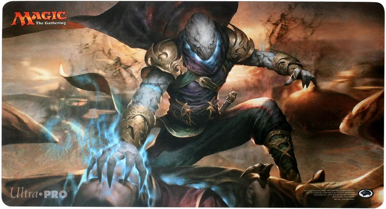 Amazon Mtgプレイマット 通常サイズ 霊気紛争 5 不死の援護者 ヤヘンニ トレカ 通販