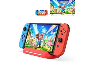 5 in 1 Switch Dock for Nintendo Switch OLED TV Adapter Switch Docking Station with HDMI USB 3.0 Port Type C Charging Type C C