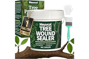 Tree Wound Sealer & Dressing 1 Gallon, Tree Pruning Sealer for Cut, Damaged Bark, Grafting – Effective Tree Repair Sealant fo