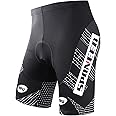 sponeed Men's Cycling Shorts Padded Bicycle Riding Pants Bike Biking Clothes Cycle Wear Tights