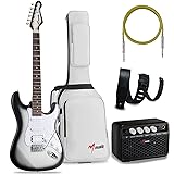 MUSILY MST-1 39 Inch Electric Guitar Kit, Beginner