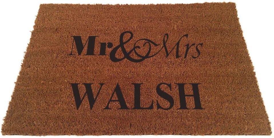 Mr & Mrs Doormat - Custom (24"x35")