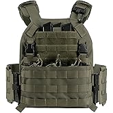 VOTAGOO GEAR Outdoor Sports Quick Release Tactical Vest, Airsoft Vests for Paintball, Adjustable Breathable Lightweight Vest