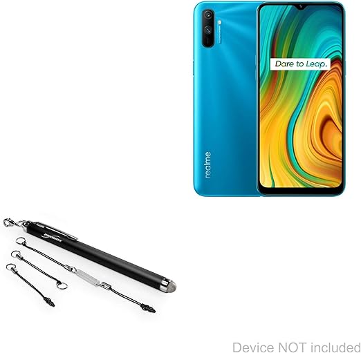 Realme C3 Stylus Pen Boxwave Evertouch Capacitive Stylus Fiber Tip Capacitive Stylus Pen For Realme C3 Jet Black Electronics Amazon Com