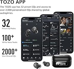 TOZO NC9 Hybrid Active Noise Cancelling Wireless