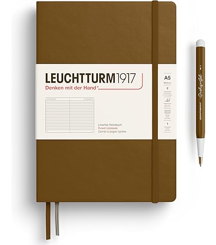 Amazon.com : LEUCHTTURM1917 - Notebook Hardcover Medium A5-251