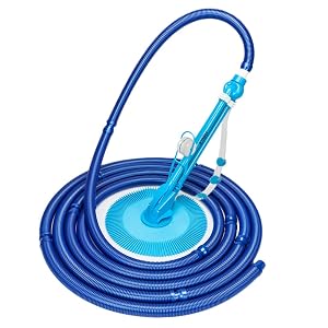 pool ground above vacuums cleaner