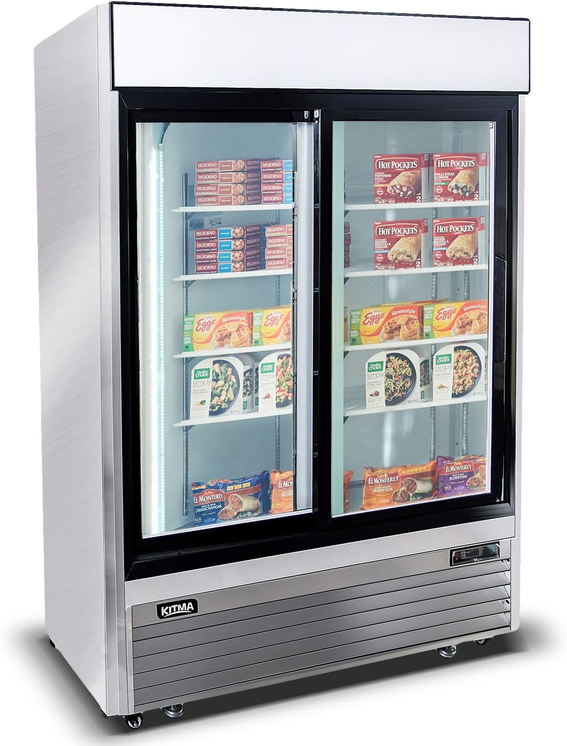 glass door display fridges