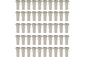 COOLHOOD 50pcs Metal Mountain Bike Wheel Spoke Nipple Replacement for 12G 13G 14G Spoke Road Mountain Bicycles Part Accessori