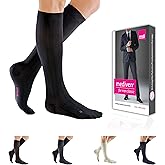 Mediven for Men Classic 15–20 mmHg Knee High Compression Socks – Closed Toe Support Stockings for Leg Circulation & Everyday Comfort – Men’s Dress Compression Socks
