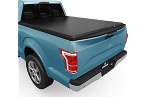 AUTOSAVER88 Soft Roll Up Truck Bed Tonneau Cover Compatible with 2015-2025 Ford F-150 (Excl. Raptor Series) 5.5ft Bed