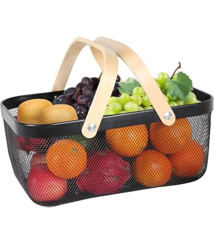 Precios Cesta De Malla De Acero, Cesta Organizadora De