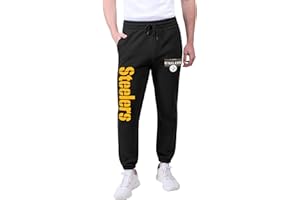 Ultra Game Men's NFL Official Super Soft Game Day Jogger Sweatpants