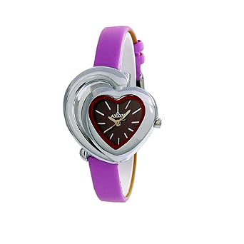 A Avon Heart Design Watch - 1002898 Latest Design Watch for Girls