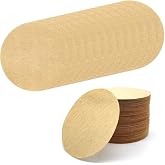 BlingKingdom 300pcs 2.5" Moka Pot Filter, Unbleached Paper Coffee Filters | Round Disc, Replacement Filter, Compatible with Aerobie Aeropress Coffee, Espresso Makers Machines, Ice Drip Pot (Brown)