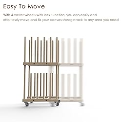 UNZERO Art Storage Rack - Canvas & Paper Storage