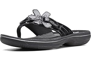 Clarks Women's Brinkley Flora Cloudsteppers Flip-Flops