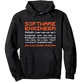 Software-Engineer Developer Definition Programming Pullover Hoodie