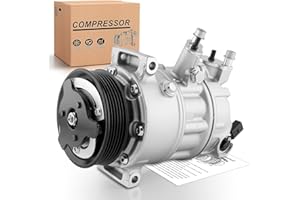 Dacall 4573JC A/C Compressor W/Clutch, Air Conditioner for Volkswagen Touareg Passat Phaeton Jetta GTI Golf CC Eos, for Audi 