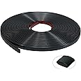 JSIWOTH 9.8 Ft Peel and Stick Trim, Matte Black Molding Trim Waterproof for Wall, Baseboard, Edges, Borders, Window Frames, Backsplash Tiles, Flexible and Self Adhesive Trim