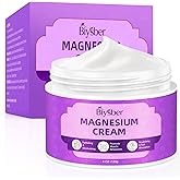 Topical Magnesium Lotion Cream for Sleep: Natural Magnesium Body Butter for Sweet Sleep/Leg Cramps/Feet/Arms/Muscle Pain Relaxation - Calm Moisturizing Day and Nightime Cream for Women and Men 4 oz