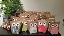 Amazon.de: DIY Adventskalender Set zum Basteln - Weihnachtseulen